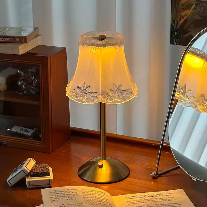 Portable Metal Vintage Desk Lamp