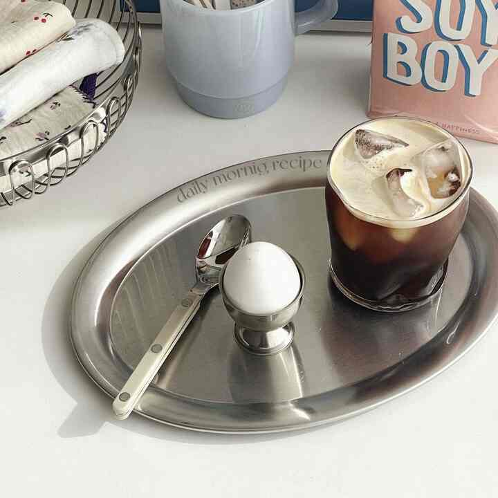 Stainless Steel Oval Plate