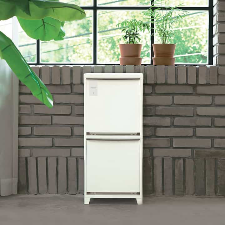 STAND RECYCLING ゴミ箱［3色］