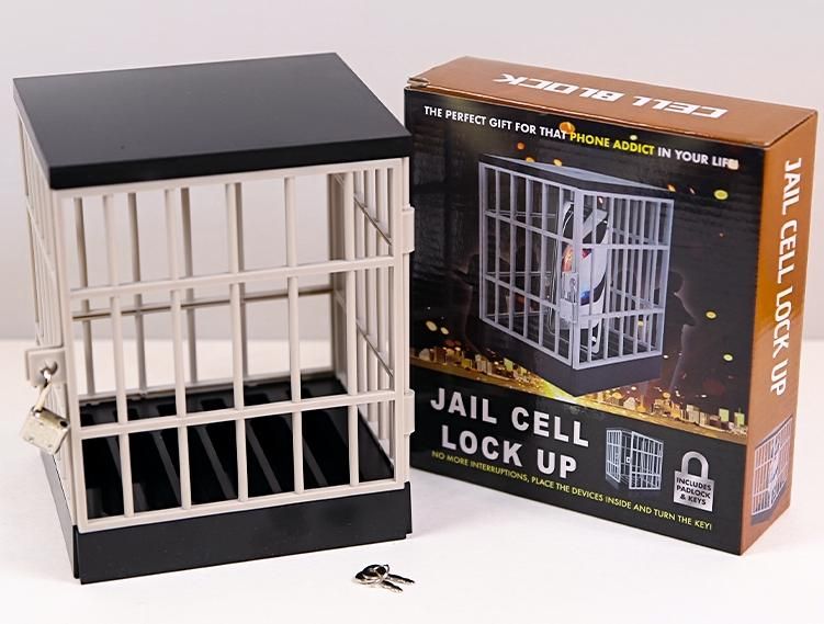 러키펀치 스마트폰 중독해결 금욕상자 철창 스마트폰감옥 중독예방 휴대폰 잠금장치 공시생 수험생 선물