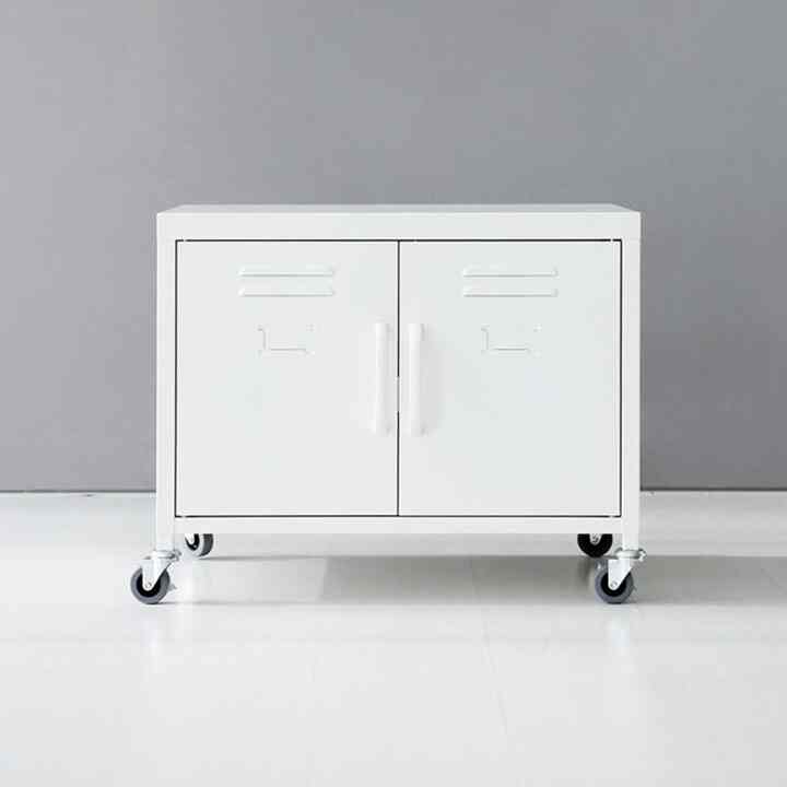 MKB 移動式スチールキャビネットA［2色］