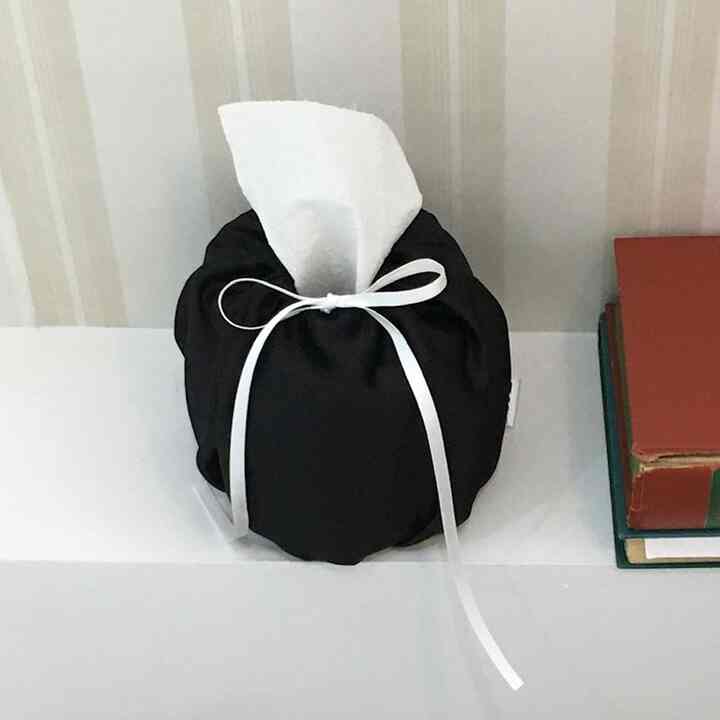 POY ティッシュケース BLACK