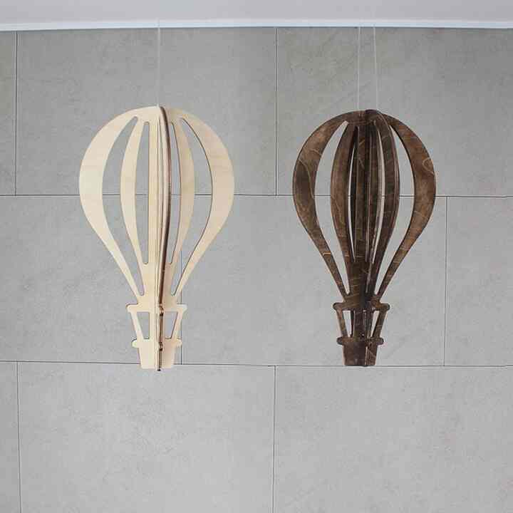 ウッド 熱気球 モービル