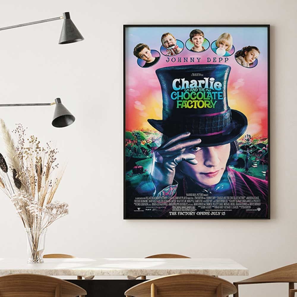 [오늘출발][신상품]마카오팜 영화 포스터3 명화액자(2+1) 25 찰리와 초콜릿 공장