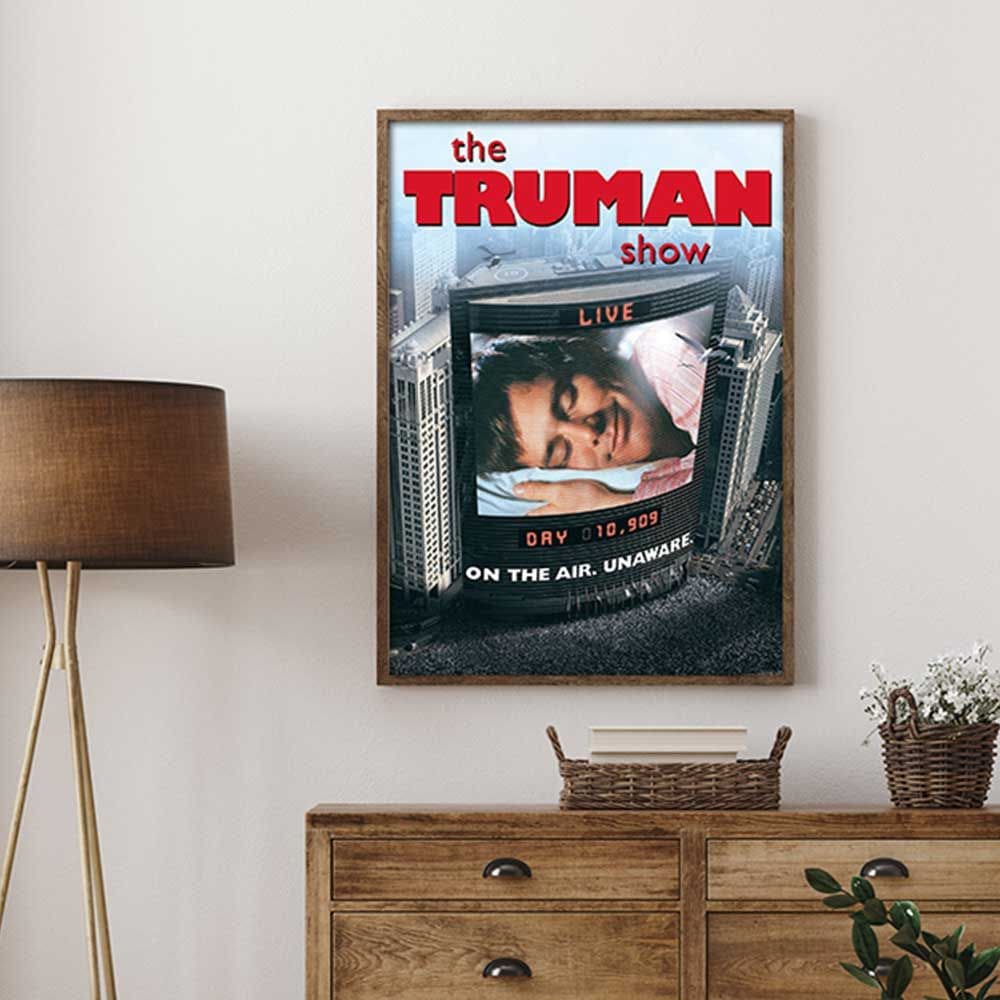 [오늘출발][신상품]마카오팜 영화 포스터3 명화액자(2+1) 60 트루먼쇼
