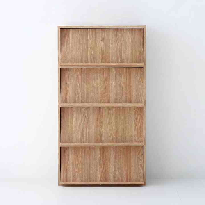 EZBO フラップドア 4扉 収納キャビネット