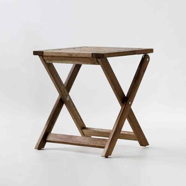 TANG アカシア 折り畳み式 スツール［2色］