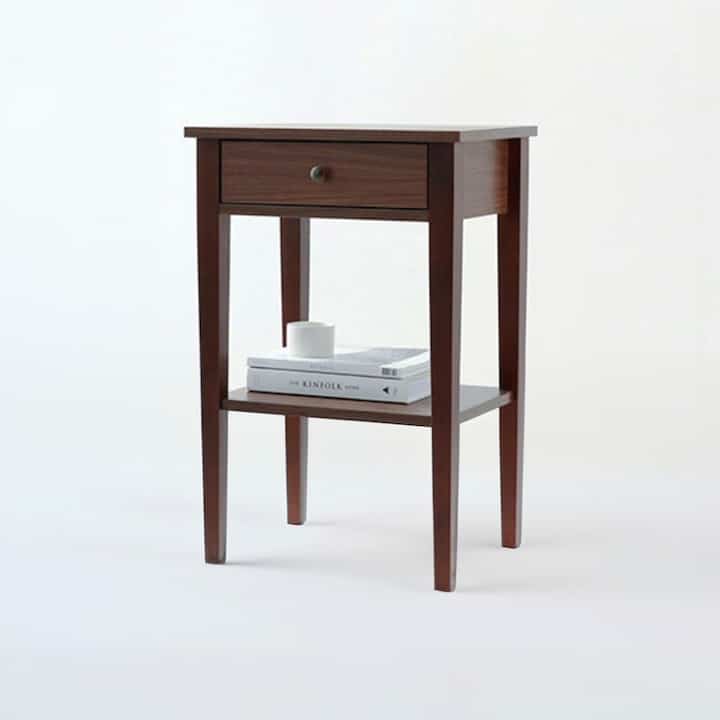 TOSAR 引き出し付きサイドテーブル［3色］