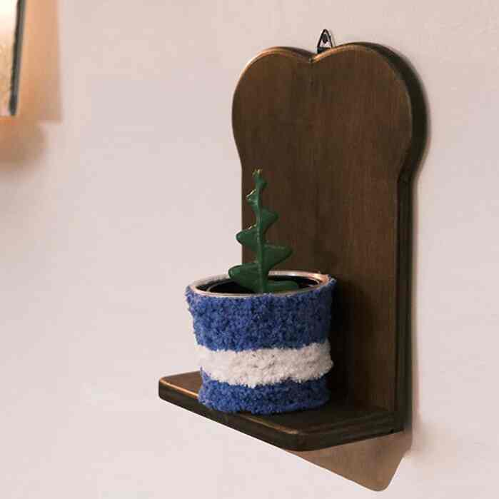 オープンサンドウィッチ ウッドシェルフ