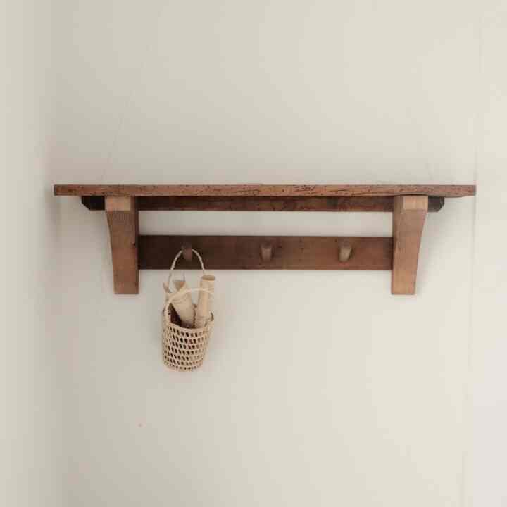 VNESTRO ウッド壁掛け飾り棚 SIERUNA MINI