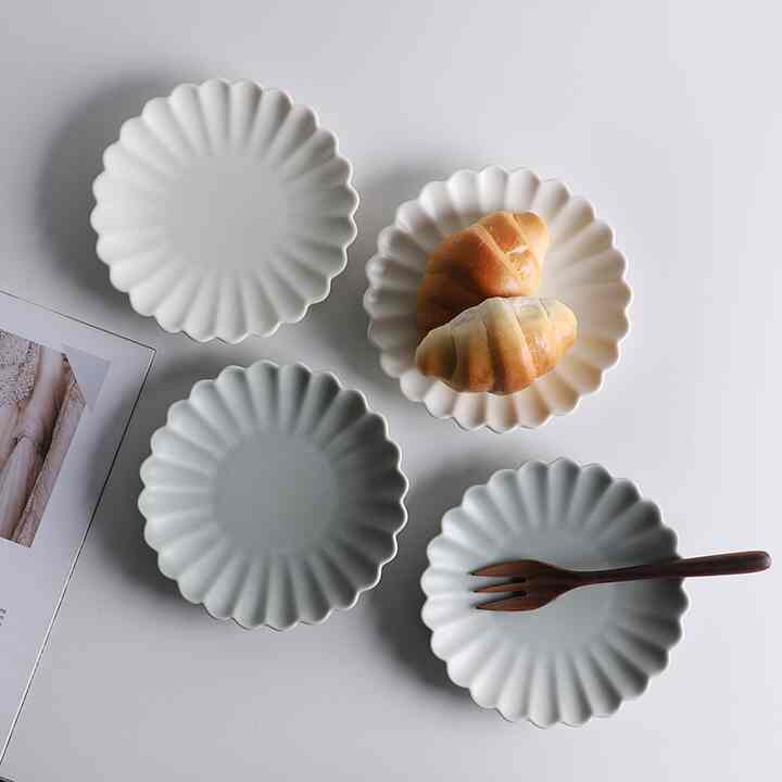 ネイチャー プレート 6インチ 4枚セット［2色］