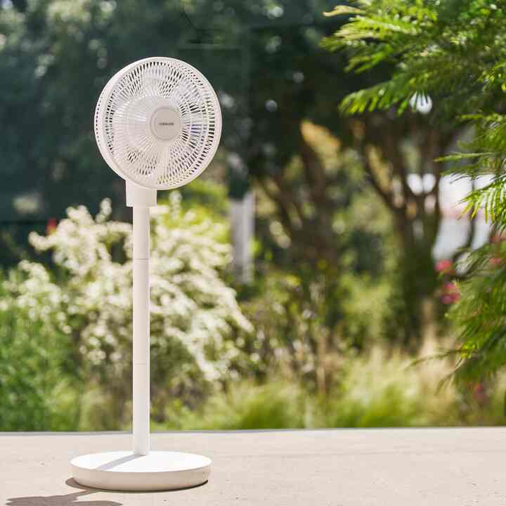 AMF-1570C 有線／無線 サーキュレーター スタンド扇風機 ［2色］