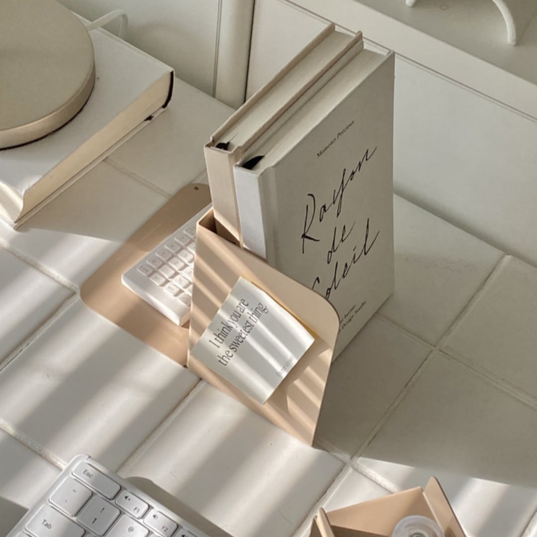 [오늘출발][신상품]와이캐비닛 모던 철제 북엔드 책상 책꽂이 정리함 2size (3colors)