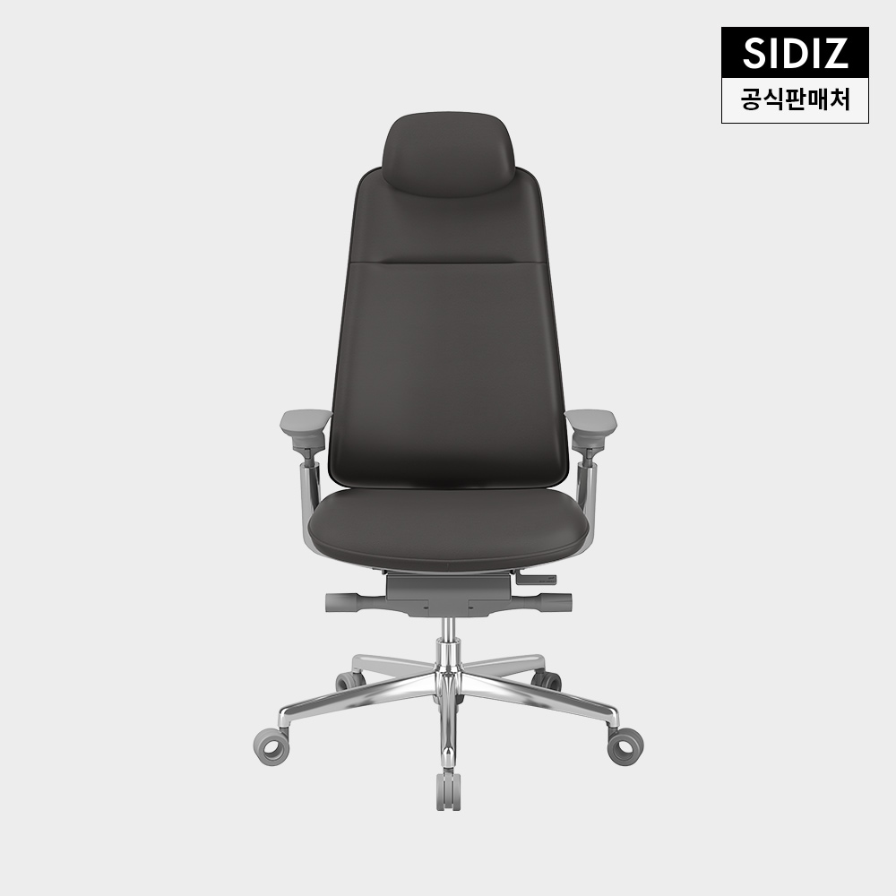 시디즈 T90 하이엔드 컴퓨터 책상 의자 천연가죽 (HLDA) 