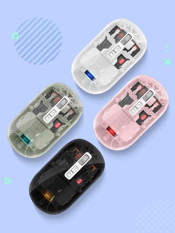 オフィスプロ アイスプリン OP40 クリア Bluetoothワイヤレスマウス［4色］