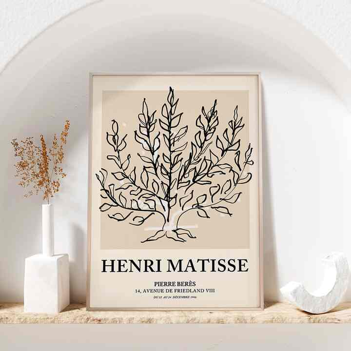 Henri Matisse Le Buisson Exhibition Art Print