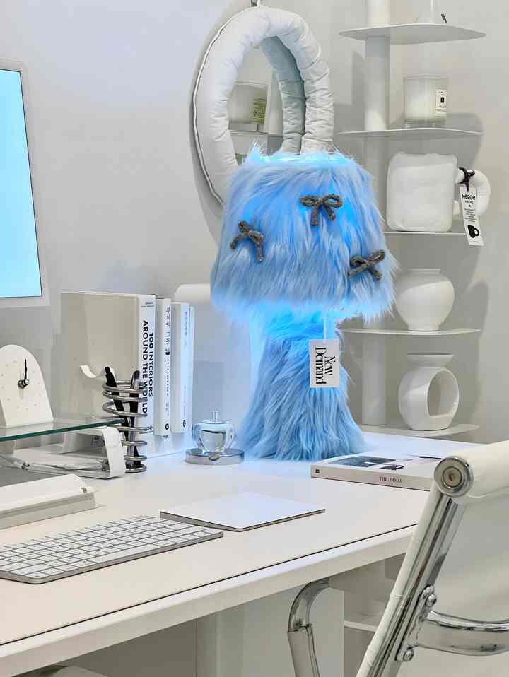 FLOSSY テーブルランプ BLUE