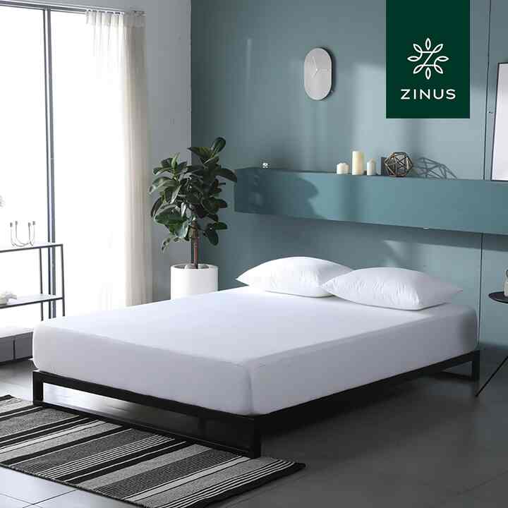 Trisha ローベッドフレーム［2色・2サイズ］