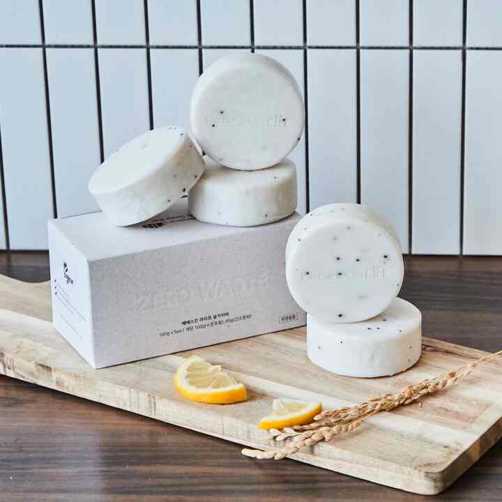 ビーガン 食器洗い 石鹸 100g (1箱ｘ5個セット)