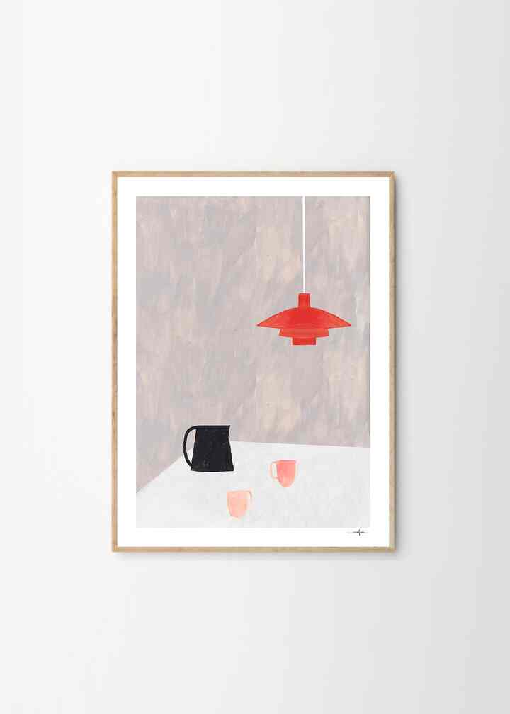 Orange Pendant アートプリント