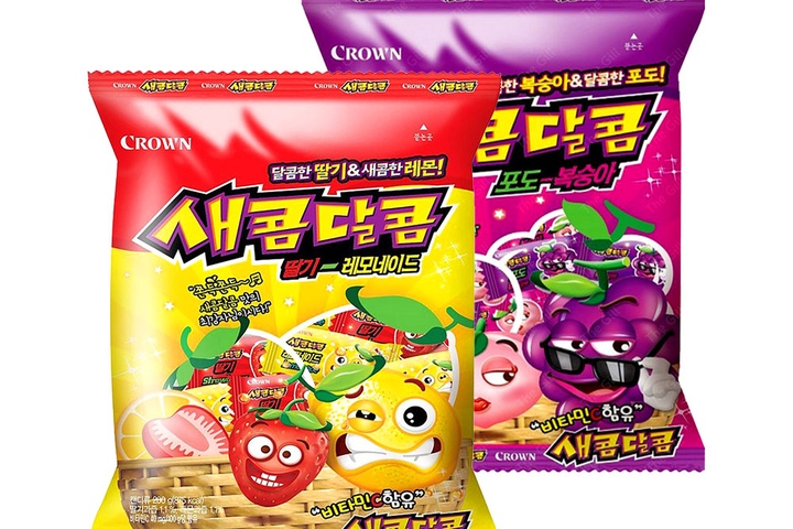 캔디·젤리·껌 > 새콤달콤 봉지 200g 세트 2종 8봉 | 오늘의집 쇼핑 새콤달콤 봉지 200g 세트 2종 8봉