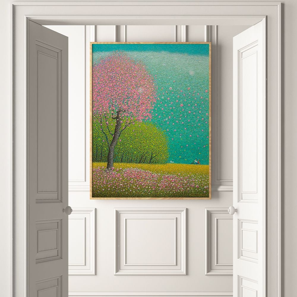 에덴미술 장용길 작가ㅣ봄오는 소식