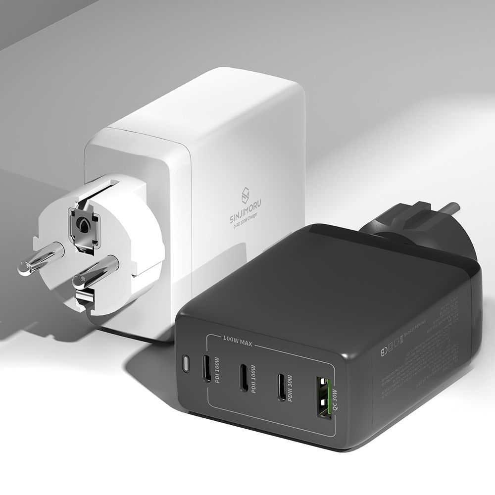 신지모루 O-PD 100W 충전기 + 더치 CTOC 100W PD 케이블 초고속 노트북 태블릿 충전