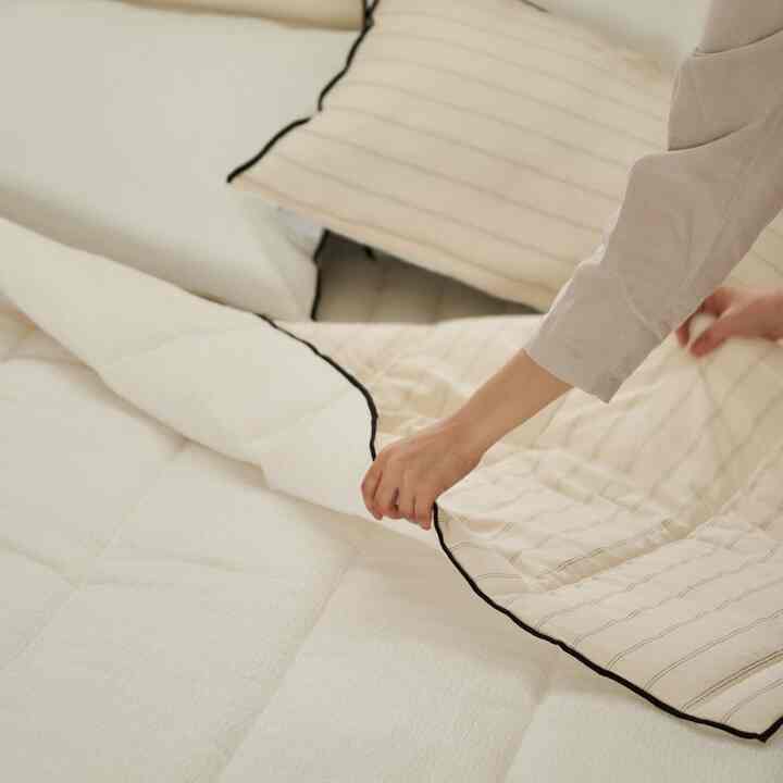 シアサッカー 夏用 掛け布団セット