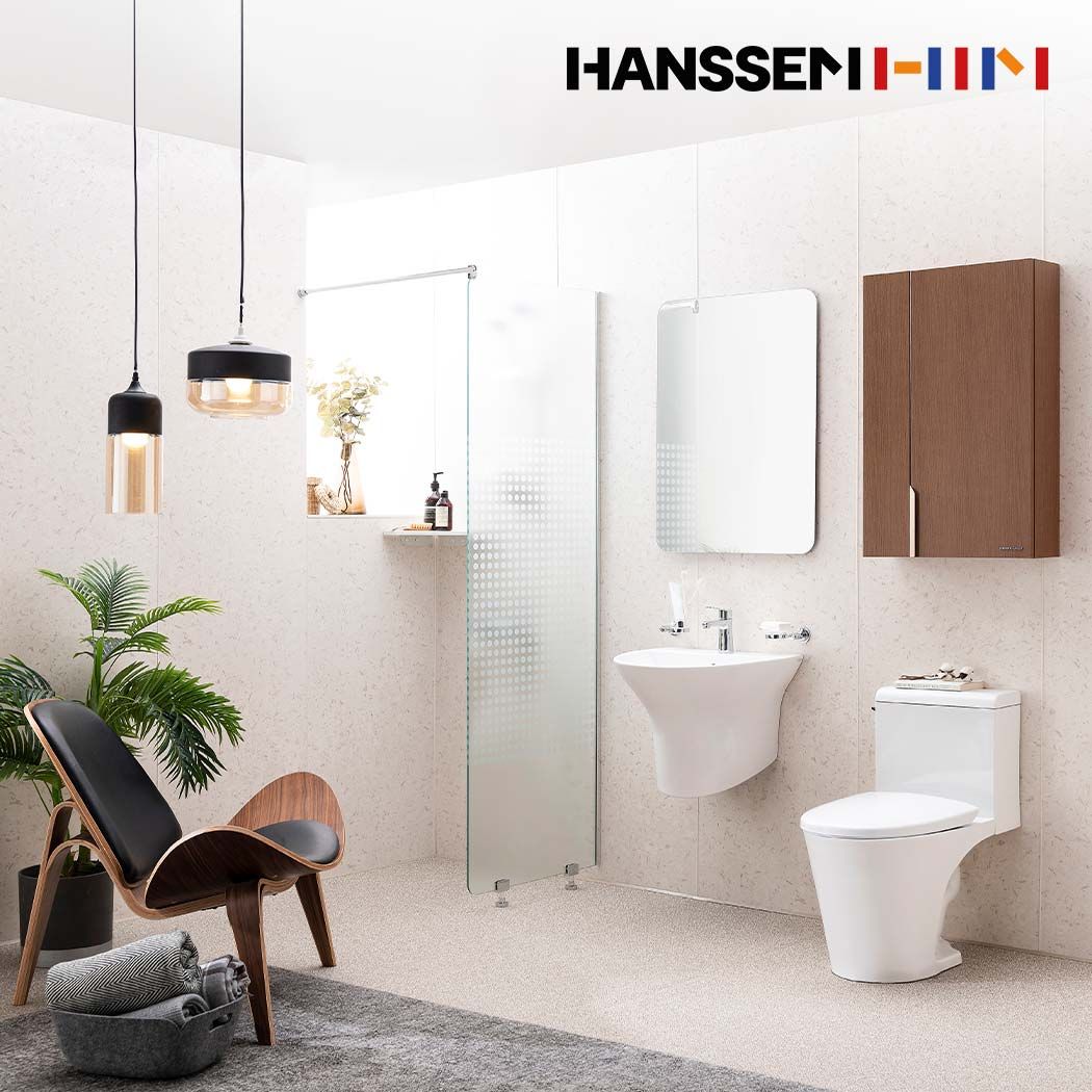 한샘 뉴트럴브라운 공용욕실 