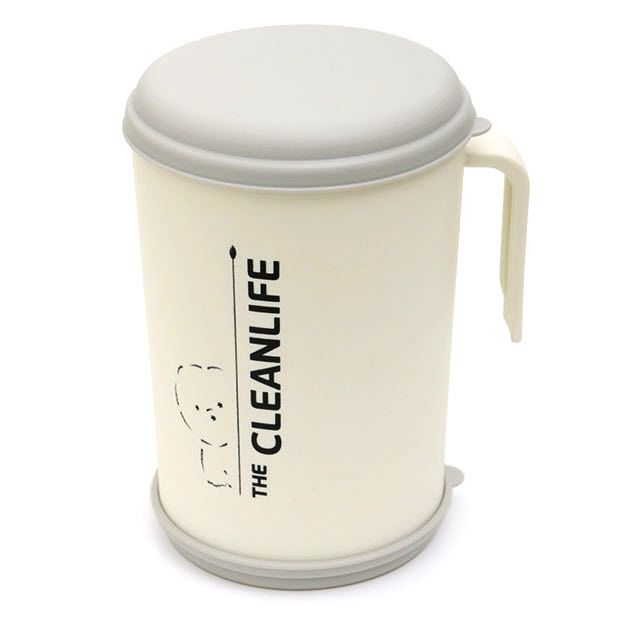 토탈하우스 NEW 핸디컵 음식물 쓰레기통 1200ml 음식물처리기 미니 휴지통 미니휴지통 (7561)