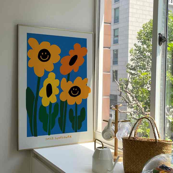 スマイルひまわり ポスター［5サイズ］