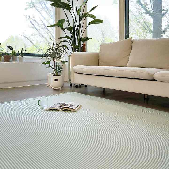 シアサッカー 夏用 ラグ［2色・3サイズ］