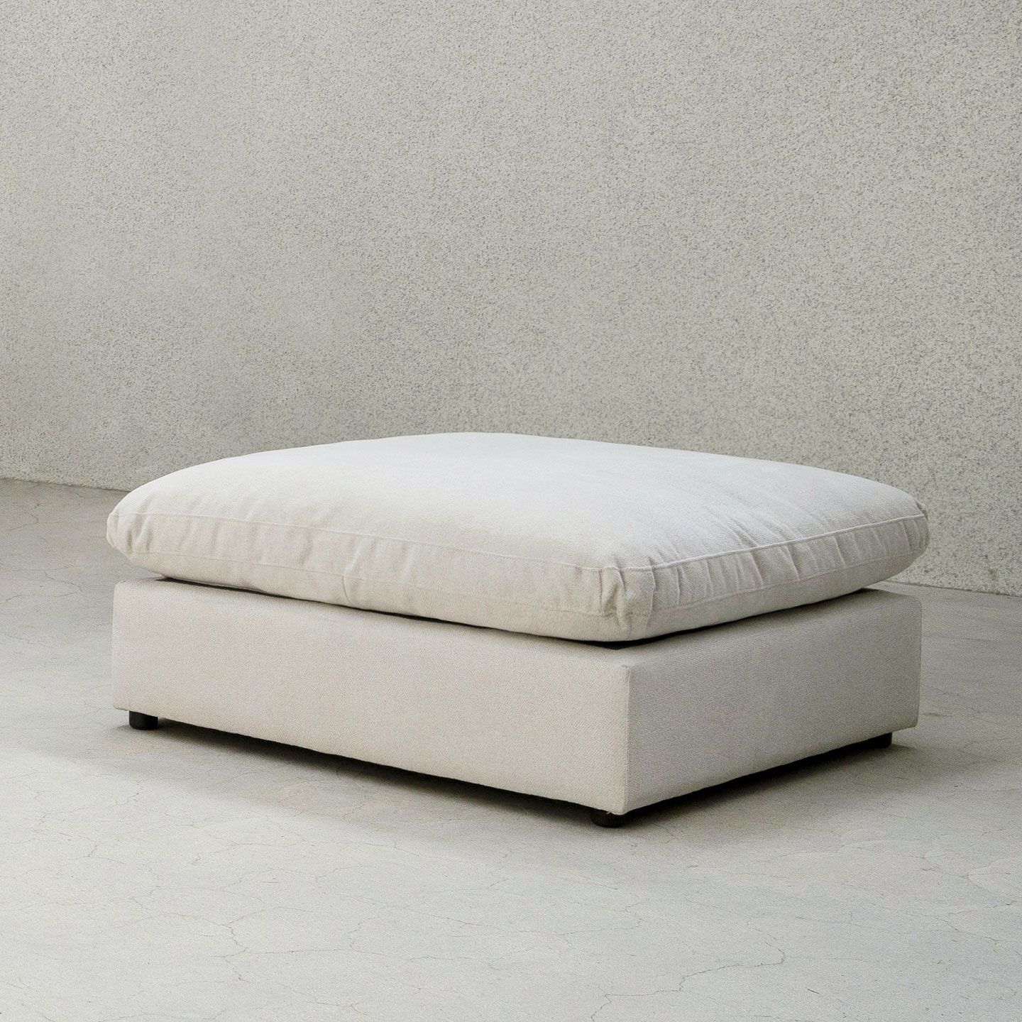 데일리리빙 포레스트 구스 패브릭 소파 보조스툴 