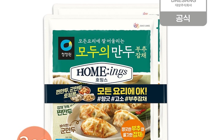 만두·치킨·돈까스 > 호밍스 모두의만두 부추잡채(290gx2입) x3개 | 오늘의집 쇼핑 호밍스 모두의만두 부추잡채(290gx2입) x3개