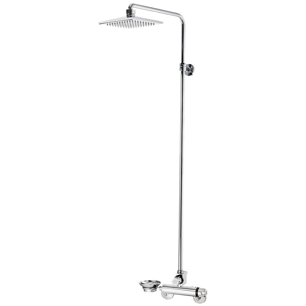 두진바스 DB8035 입식 목욕탕 자폐식 해바라기 샤워수전 노출 자폐수전