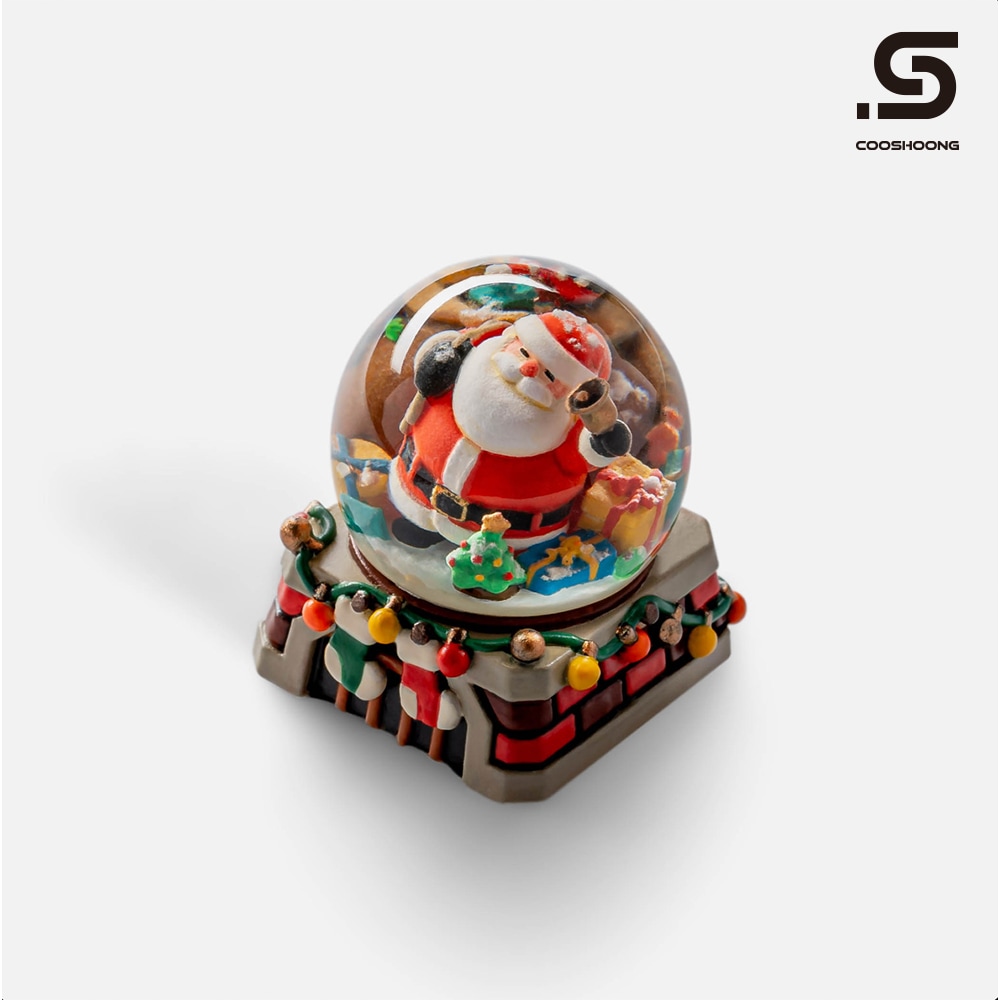 Dwarf Factory 크리스마스 레진 포인트 키캡 기계식 키보드 키캡 한정판