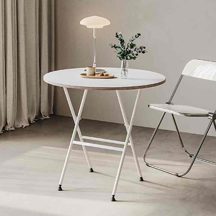 OLIVE 円形 折りたたみテーブル 80cm