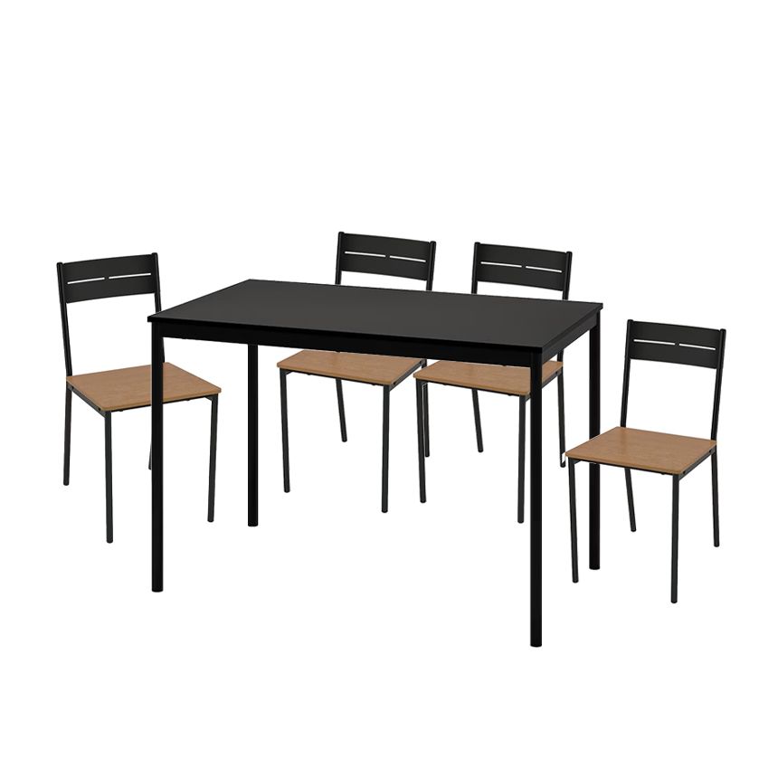 이케아 SANDSBERG 4인용 테이블과 의자세트/식탁세트