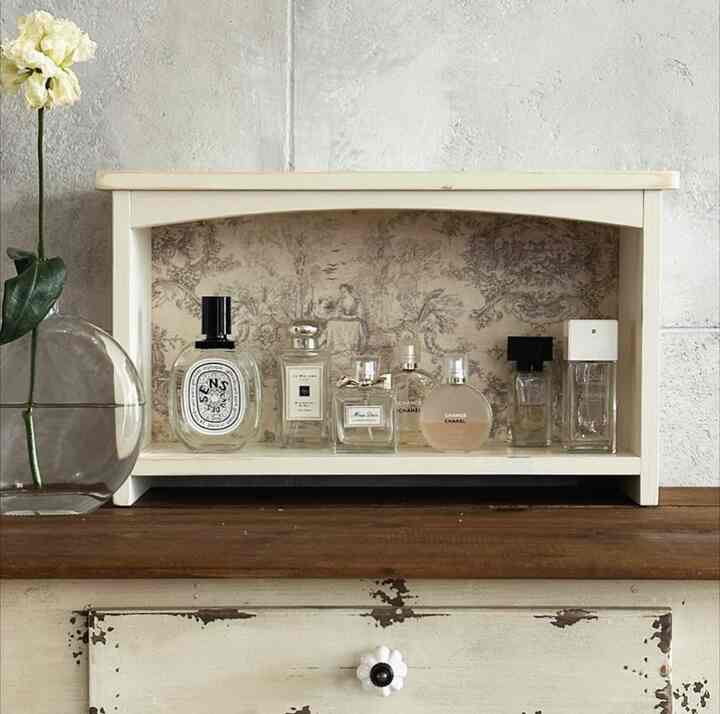 Vintage White 卓上シェルフ［2サイズ］