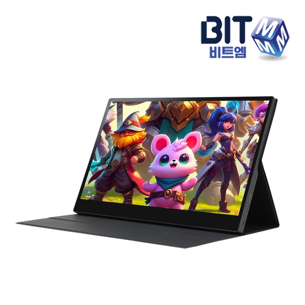 비트엠 Newsync P140UT 4K AdobeRGB 포터블 멀티터치 HDR 무결점