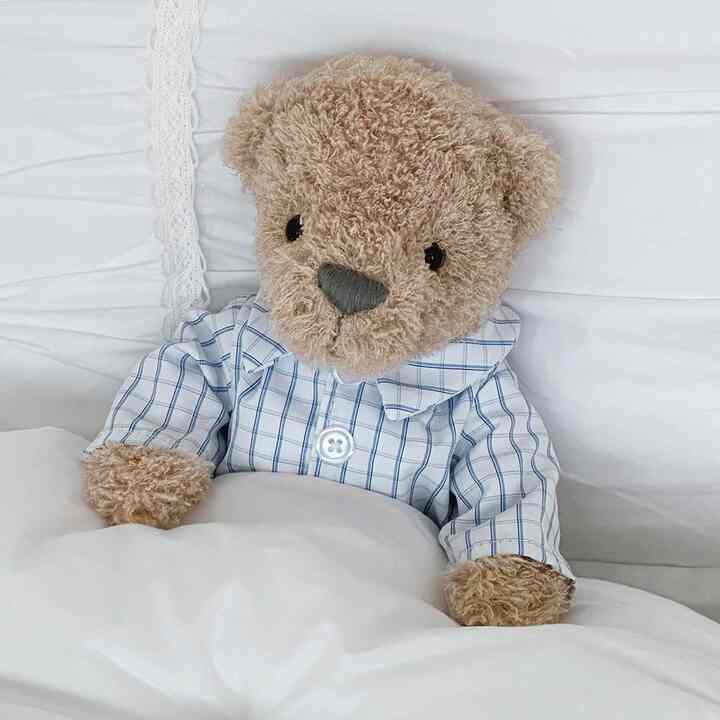 パジャマ ミルクティー くまぬいぐるみ