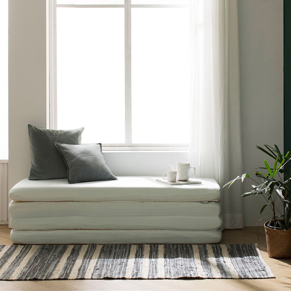 지누스 그린티 4단 메모리폼 토퍼 Q 10cm 