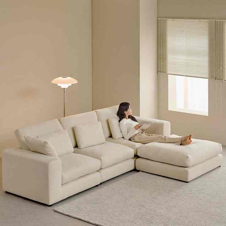 TOM the classic グース フェブリック モジュール 4人掛け ソファ