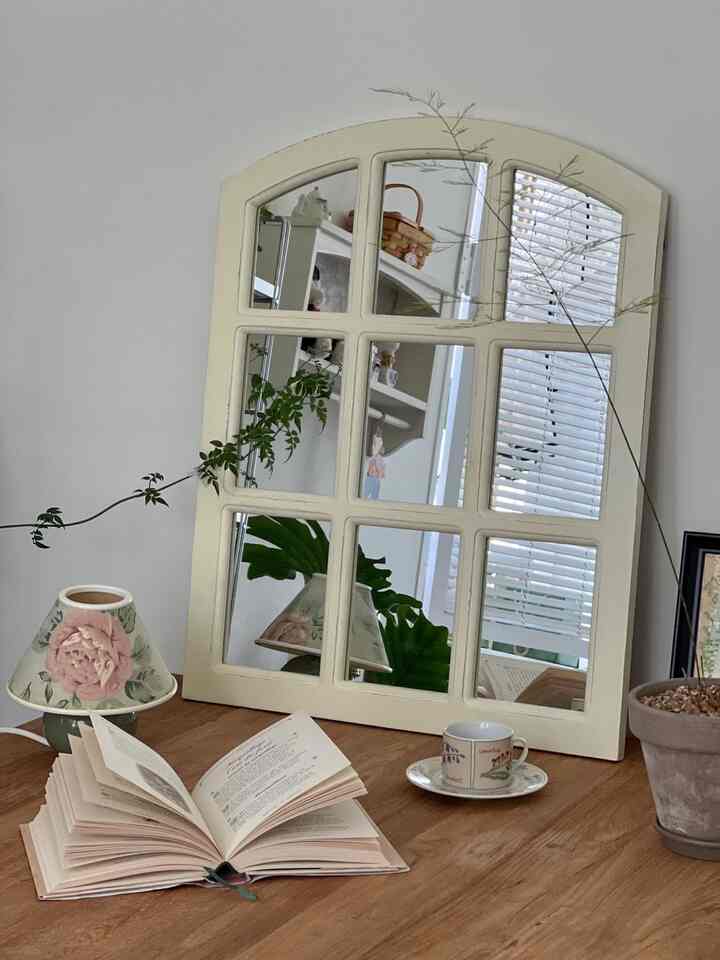 ヴィンテージ ウインドウミラー