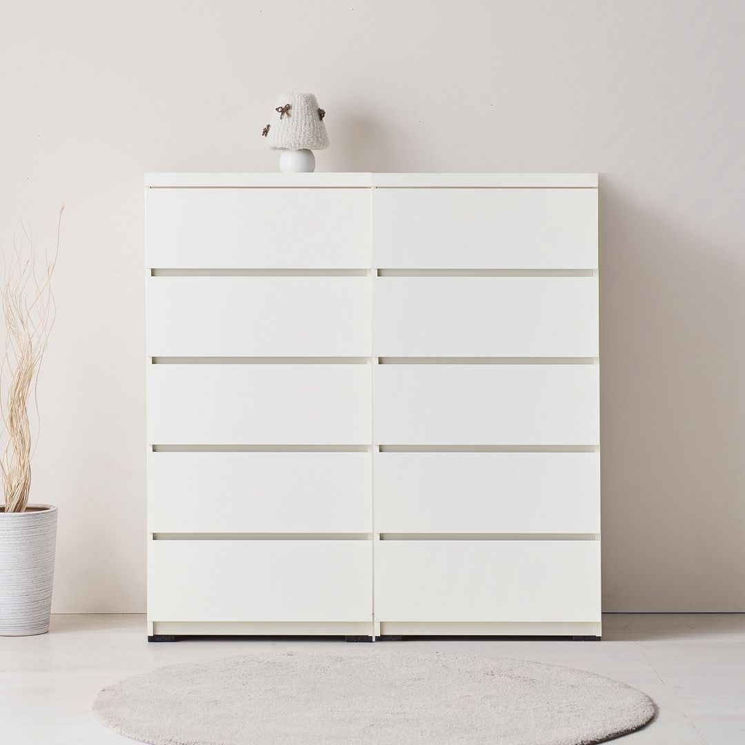 가이온 헤이즈 서랍장 E0 속깊은 5단서랍장 세트 1200 