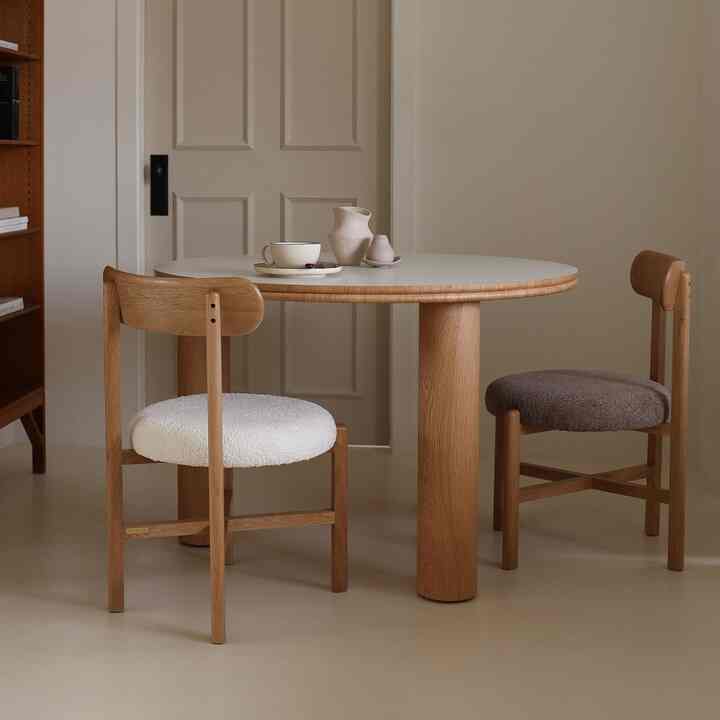 GIO 円形テーブル ホワイト