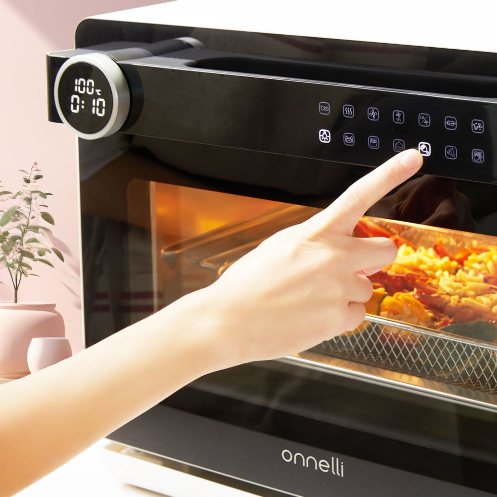 오넬리 5세대 듀얼 스팀 에어프라이어 20L 올스텐 오븐형 로티세리 자동세척