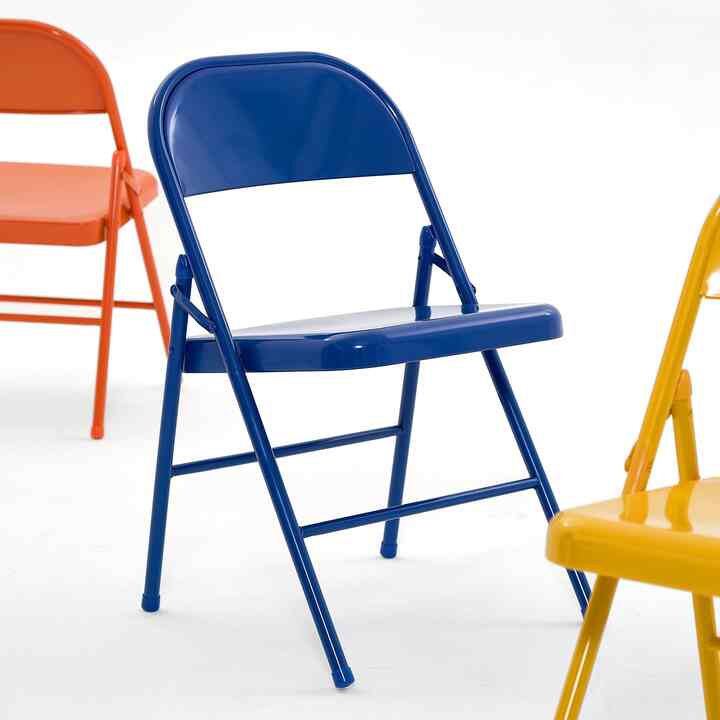 Color steel 折りたたみ椅子［4色］
