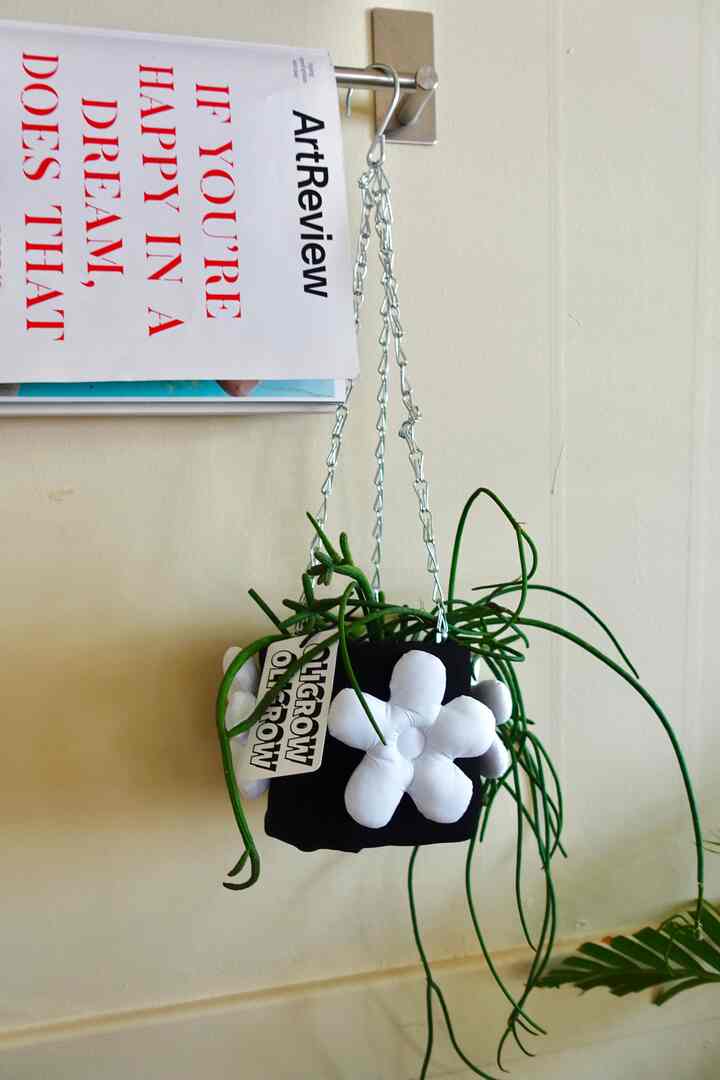 パデッド フラワー 植木鉢カバー