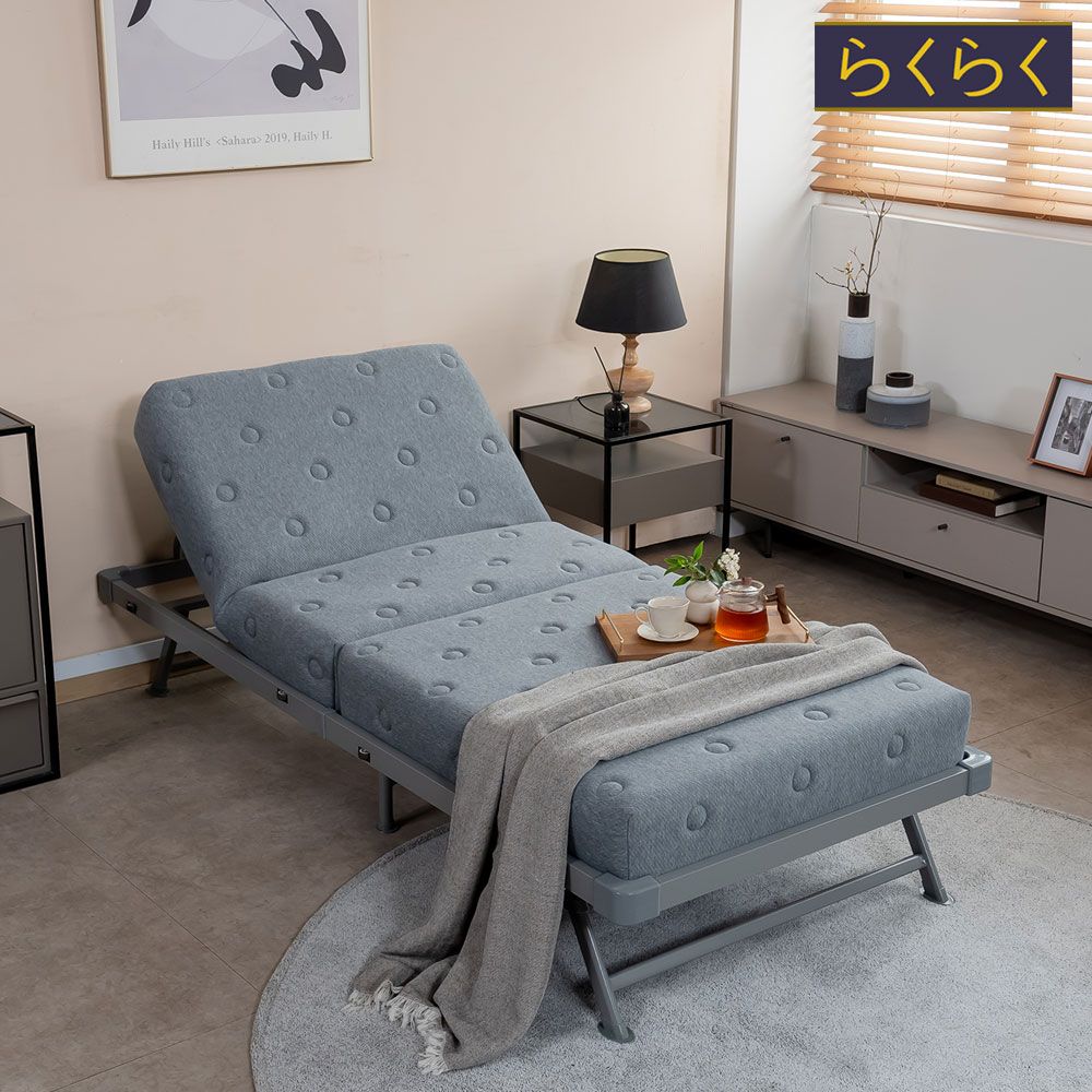 라꾸라꾸 포켓스프링 프리미엄 접이식침대 CBK-024P/스프링침대 스프링 접이식침대 